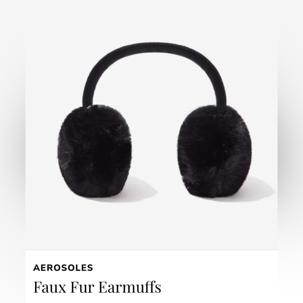 AEROSOLES Faux Fur Earmuffs